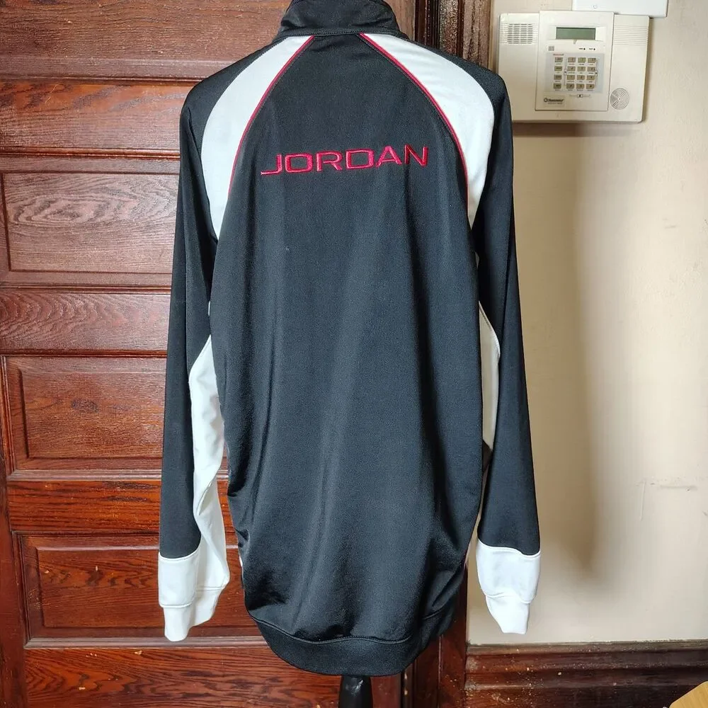 Jordan Jumpman VTG Track Jacket Athletic Streetwear Full Zip Mens Sz Large